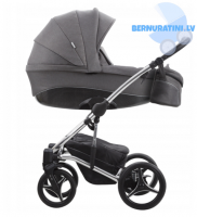 BEBETTO TITO Premium - SILVER 02 Bērnu universālie rati 